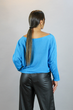 Blusa morcego linha tricot - Sandra Z - Moda Feminina Acessível