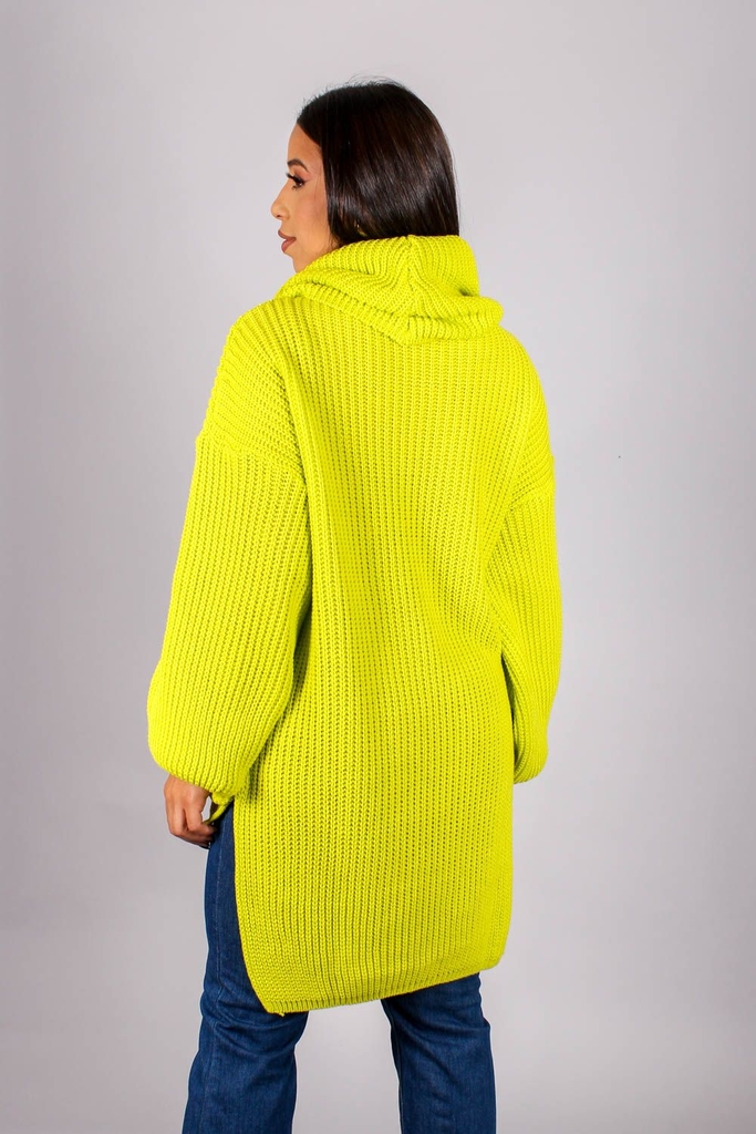 Tricot Amarelo Gola Ny&Amp;Co  Blusa Feminina Ny&Co Usado