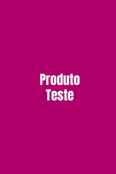 Produto teste