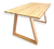 Mesa De Madera Cocina Comedor Nordica Escandinava