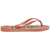 Havaianas kids slim princess rosa clay - comprar online