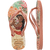 Havaianas kids slim princess rosa clay - loja online