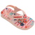 Havaianas new baby disney classics rosa vermelho na internet