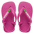 Havaianas new baby brasil logo rosa flux branco