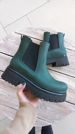 Bota de goma RAIN verde - comprar online