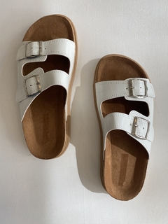 Sandalias Birk blanco, Caribe - comprar online