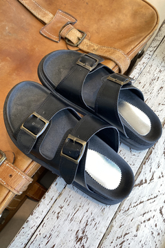 SANDALIAS BIRK NEGRO ROCIO