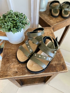 SANDALIAS 518 AURORA VERDE ALBANY - comprar online