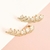 Brinco Earcuff Gotas Zircônia