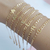 Pulseira Com Letra Lisa - comprar online