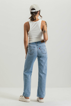 CALÇA JEANS RIBCAGE STRAIGHT ANKLE na internet