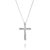 Colar Crucifixo Cravejado em Zircônia