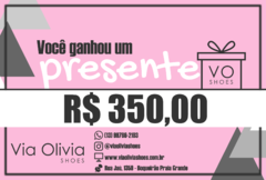 VALE PRESENTE R$ 350,00 - comprar online