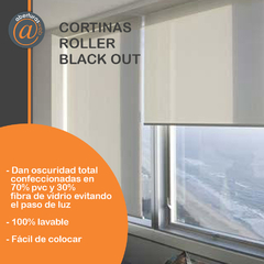 Blackout PREMIUM Color Blanco (y opciones) para ventana de 1,20 x 1,50