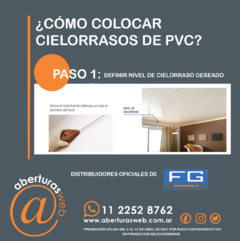 Cielorrasos De PVC M2 ESTAMPADO 200mm X 15mm - Aberturas Web