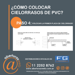 Cielorrasos De PVC M2 Liso Color Liso Blanco 250mm X 10mm