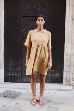 VESTIDO FARO AVELLANA