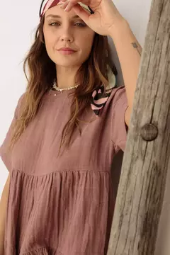 VESTIDO FARO UVA - Las Polas