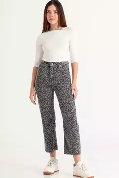 PANTALON RECTO ANIMAL PRINT GRANT - comprar online