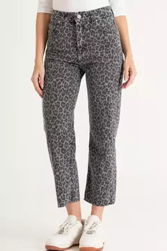 PANTALON RECTO ANIMAL PRINT GRANT