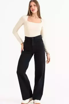 WIDE LEG BLACK VERA - comprar online