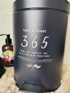 Cesto baño negro "365" - comprar online