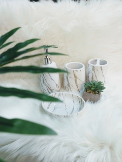 Set Baño Mármol