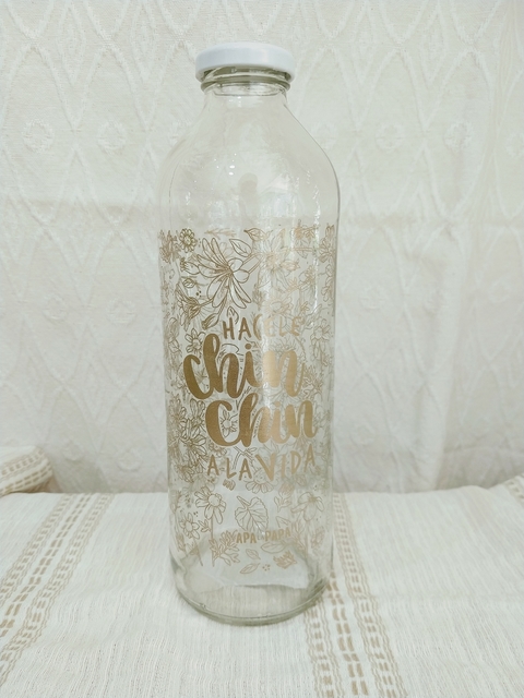 Botella Agua Estampada 1 litro