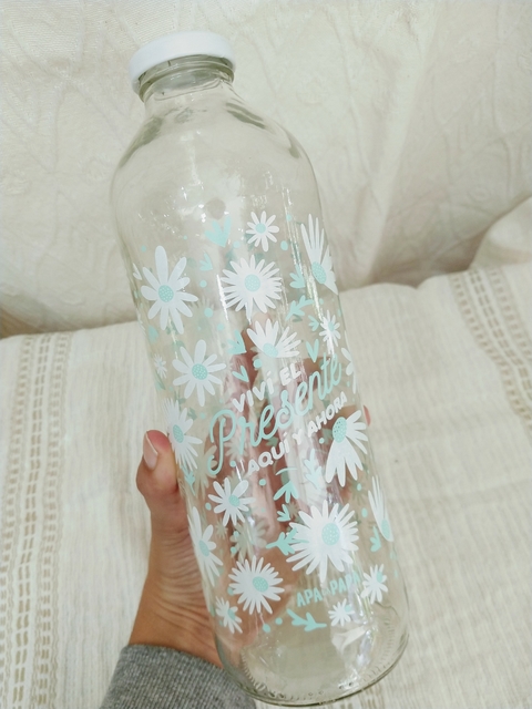 Botella Agua Estampada 1 litro