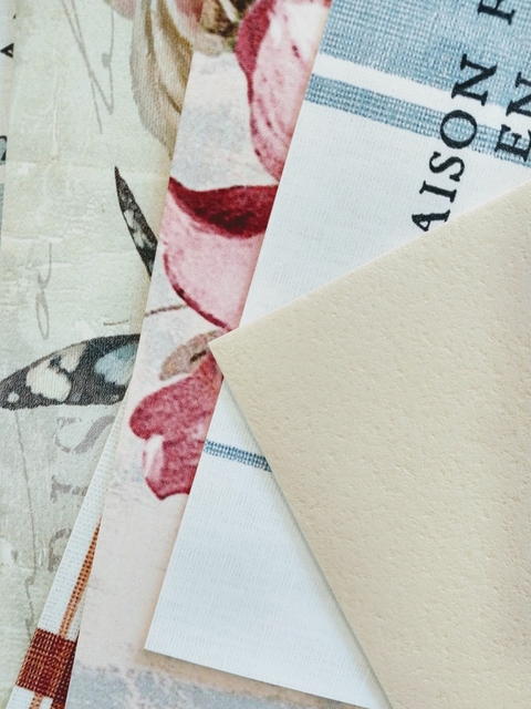 Individual Folia Estampado
