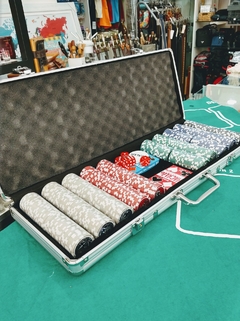 Valija Poker 500 fichas