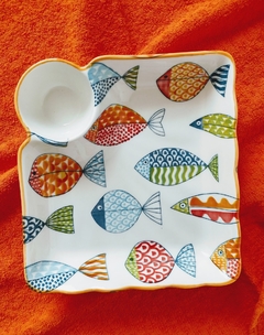 Plato Sushi Peces - comprar online