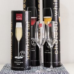Set x2 Copas de Champagne Cristal Rona - Ven a Ver
