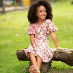 Vestido Sakura com Babado - comprar online