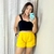 Short Julia amarelo