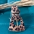 Cinto animal print quadrado