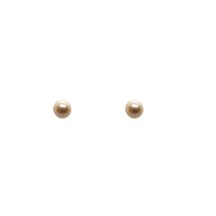 Brinco Pérola 6 mm Ouro 18k