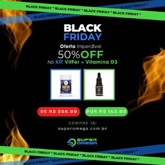 PROMOÇÃO BLACK FRIDAY - Kit VitFer + Vitamina D3