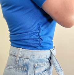 Blusa decote redondo em viscose Ariane na internet