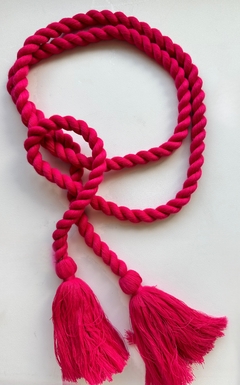 Cinto de corda rosa - comprar online