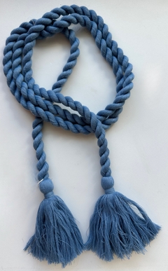 Cinto de corda azul - comprar online