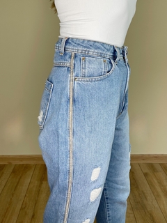 Calça mom jeans com brilho Kelly - comprar online
