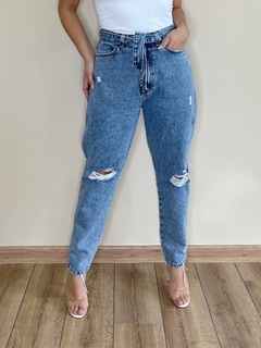 Calça mom jeans com cinto Giovanna - comprar online