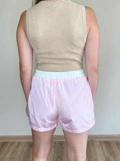 Shorts com elástico creponado Lyra - comprar online