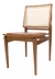 Cadeira Jequetiba Rosa com Palha Indiana - Conceito Rústico