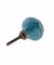 Puxador Cerâmica Vintage Azul - comprar online