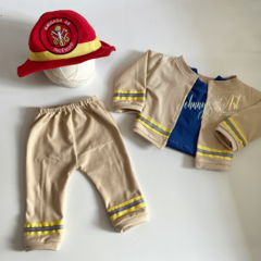 Conjunto Bombeiro Newborn