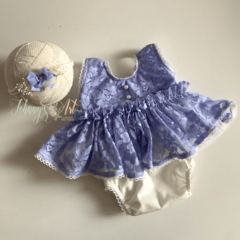 Conj. Renda Azul Newborn