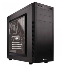 GABINETE GAMER CC-9011075-WW CARBIDE SERIES 100R LATERAL EM ACRILICO PRETO