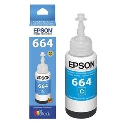 REFIL TINTA EPSON AZUL T664220AL